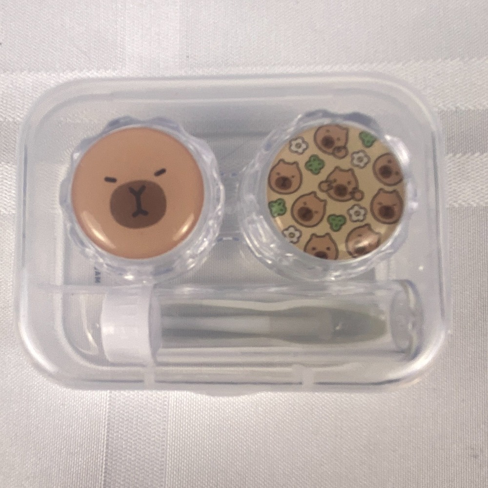 Cabybara Contact Lens Case with accessory tools